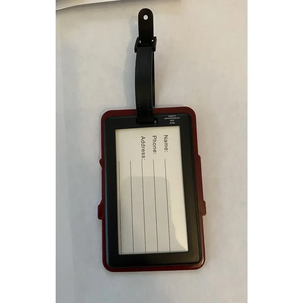 NFL Super Bowl 59 Logo Luggage Tag Travel Bag ID Golf Tag 2025 New Orleans